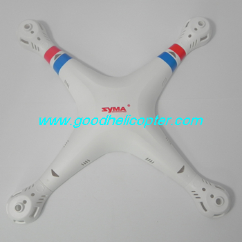 SYMA-X8HC-X8HW-X8HG Quad Copter parts Upper body cover (white color) - Click Image to Close